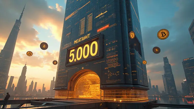 Metaplanet Surpasses 5,000 Bitcoin Holdings in Bold Treasury Strategy
