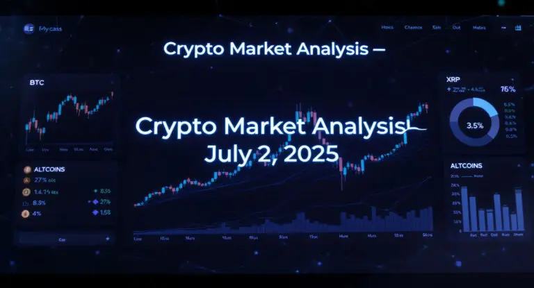 Crypto Market Analysis (July 2, 2025) BTC, ETH, XRP, ALTCOINS
