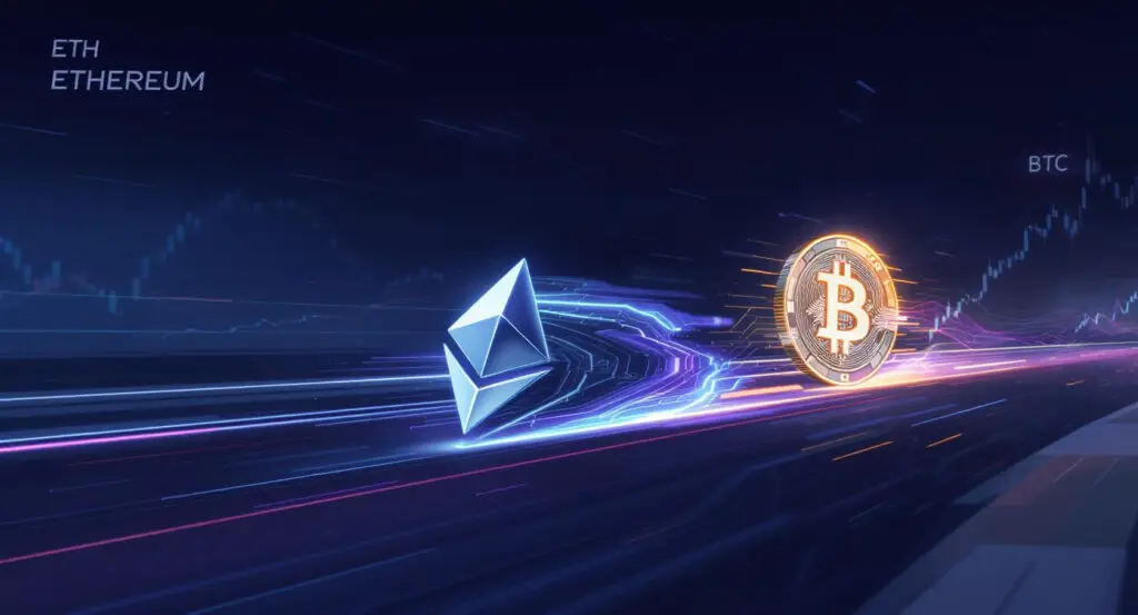 Why Ethereum is Outpacing Bitcoin in a Recent Rally