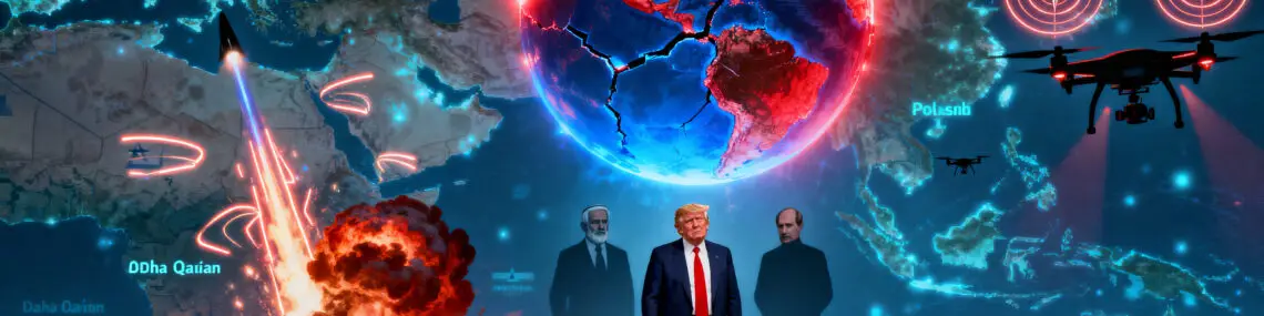 Trump’s Credibility Faces New Blow After Israel’s Strike in Qatar and Escalation in Poland